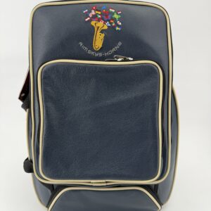 MB5 Baby2 Blue leather with Ivory Lining