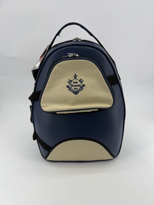 MB Baby-2-Donkerblauw/Ivoor Leder