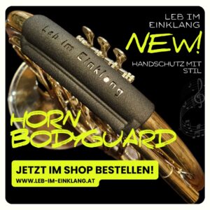 Horn Bodyquard/ Hand protector Jungwirth Weense Hoorn Modell Dehmal