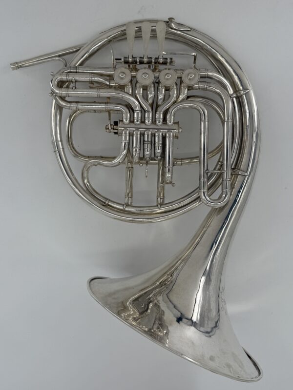 Carl Lehmann - Hamburg. Patent Doppelhorn. B/compensatie F. M/ZK