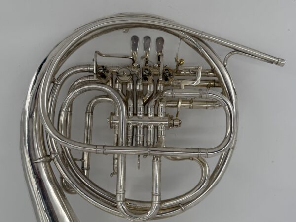 Carl Lehmann - Hamburg. Patent Doppelhorn. B/compensatie F. M/ZK - Image 4