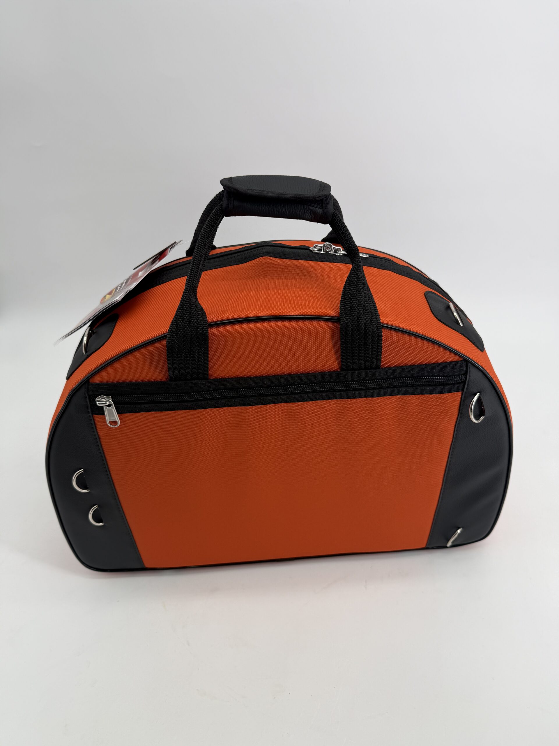 MB 7 high compact case in orange/blue nylon - Image 3