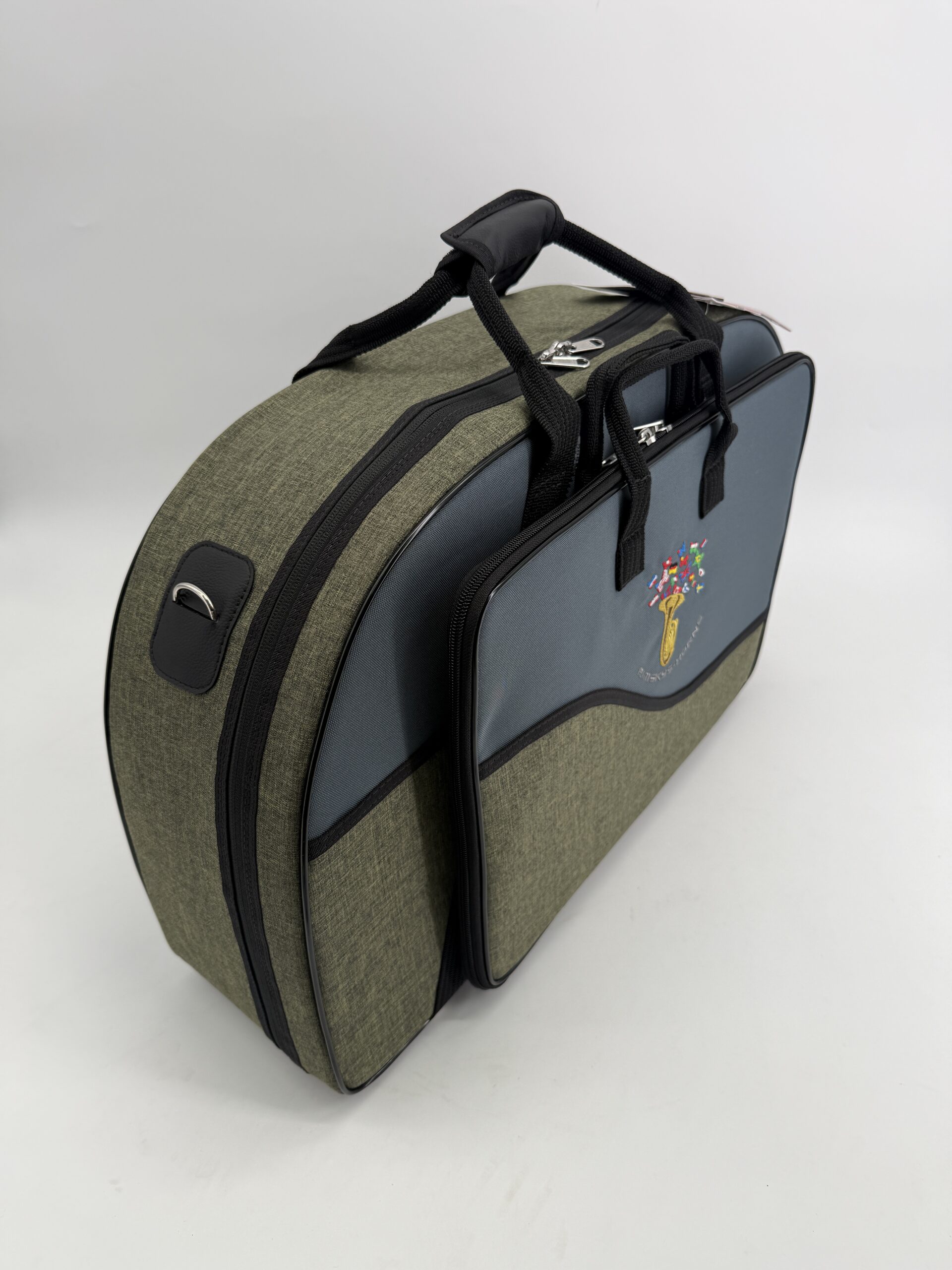MB 8 case in cationic green / grey nylon - Image 2